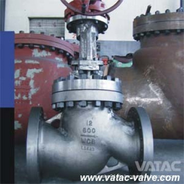 150lb / 300lb / 600lb Flansch-Enden Y Pattern Globe Valve